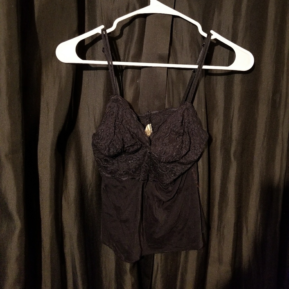 Black Lace Camisole